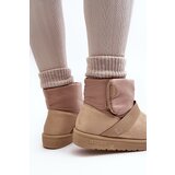 Big Star Women's Insulated Snow Boots with Platform Beige | ePonuda.com