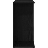 vidaXL Noćni ormarići 2 kom crni hrast 46,5x29x61cm konstruiranog drva | shoptok.hr