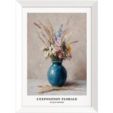 Styler Tiskana slika s okvirom 56x75 cm Blue Vase – Cijene