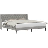  Krevetna konstrukcija Svijetlo siva 180 x 200 cm Baršun | shoptok.hr