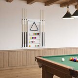  Stalak za bilijarske cueve Konstruirano drvo 93 x 12 x 103 cm | shoptok.hr