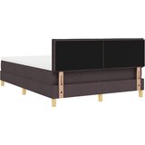  Krevet s opruga kutije Tamno smeđa 140 x 190 cm tkanina | shoptok.hr