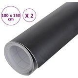  Folije za automobil 2 kom mat crne 100 x 150 cm | shoptok.hr