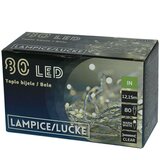  Novogodišnje lampice LED bele 80 komada B-O 52-104000 | ePonuda.com