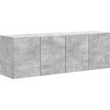 TV zidni ormar Zidne 2 pcs Betonski sivi 59,5 x 31 x 40 cm | shoptok.hr