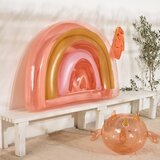 Sunnylife madrac na napuhavanje lie on rainbow peachy pink | shoptok.hr