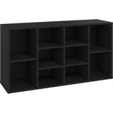 Maison Chic Klop za čevlje - Sedež za čevlje čevljev črna 103x30x54,5 cm iverna plošča, (21776640) Cene