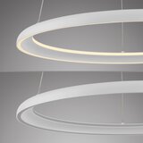 SCHÖNER WOHNEN 15570-16-LED prigušiva luster na sajli QUILLO LED/36W/230V preč.60cm beli | Eponuda.com