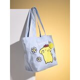 Sinsay Platnena shopper torba s privjeskom i printom PomPomPurin | shoptok.hr