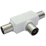 SCHWAIGER Razdjelnik za antenu TV (2-struko, 1 x IEC utičnica, 2 x IEC utikača, 5 - 1.000 MHz) | shoptok.hr