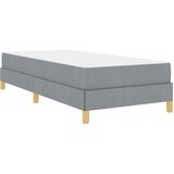 vidaXL Postelja z vzmetnico Taupe, rjava 80 x 200 cm | Shoptok.si