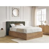 Bobochic Paris Zeleni podstavljeni tapecirani/od iverice bračni krevet s prostorom za odlaganje s podnicom 160x200 cm Kumo – | shoptok.hr