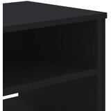 TV ormarić crni 122 x 34 x 41 cm od konstruiranog drva | shoptok.hr