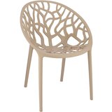 Jumi ALBERO plastični bež stol, (22065375) | Shoptok.si