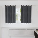 vidaXL Zavjese Svijetlosiva Poliester 140 x 140 cm Izdržljive Cijene