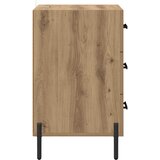  Noćni ormar Umjetnički hrast 40 x 40 x 66 cm Konstruirano drvo | shoptok.hr