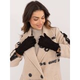 Wool Fashion Italia Gloves-AT-RK-23901.22-black | Shoptok.si