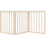  Vrata za pse Sklopiva 3 Panela 150 cm Drvo Topole | Eponuda.ba