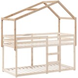 Krov za dječji krevet 213 x 95,5 x 144,5 cm od masivne borovine | shoptok.hr