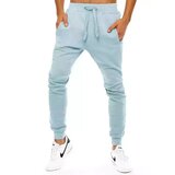 DStreet Spodnie męskie dresowe blękitne | Shoptok.si