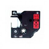 Dymo D1 45017 združljiv trak - 12 mm x 7 metrov črn/rdeč S0720570, (21405249) | Shoptok.si