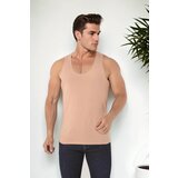 Dewberry 05355 Mens Invisible Nude Color Undershirt-SKIN COLOR | Shoptok.si