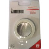 Bialetti Ricambi 3 Ersatz- dichtungen +1 Filter 6 Tassen | shoptok.hr