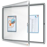 Nobo Magnetna tabla s ključem, zunanja, 92,4 x 66,8 cm, bela | Shoptok.si
