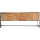 Stolić za kavu 90 x 50 x 35 cm od masivnog obnovljenog drva | Shoptok.si