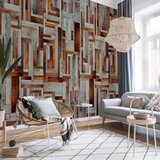  Tapeta - Labyrinth of wooden planks 50x1000 Standard | shoptok.hr