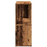 vidaXL Knjižna omara starinski les 60x24x63 cm iverna plošča | Shoptok.si