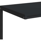  Bočni stolić s kotačima crna 55x35x70 cm konstruirano drvo | Eponuda.ba