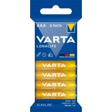 Varta Micro baterija (AAA) alkalno-manganova Longlife LR03 1.5 V 8 kosov, (20476101) | Shoptok.si