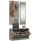  3-u-1 set ormarića za cipele siva boja betona konstruirano drva | shoptok.hr