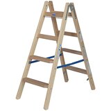 Krause stabilo stepeničaste drvene merdevine 2x4 gazišta 818317 | ePonuda.com