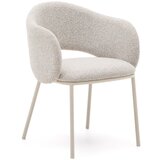 Kave Home Slonokoščen jedilni stol Maina – | Shoptok.si