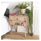 Hanah home noćni ormarić city two leaf | ePonuda.com