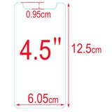  Univerzalno zaščitno kaljeno steklo za 4.5" zaslon 125,0x60,5mm | Shoptok.si