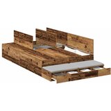  Krevet s ladicama Staro drvo 120 cm Konstruirano drvo | shoptok.hr