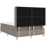 Box spring krevet Sivo-smeđa 140 x 200 cm tkanina | shoptok.hr