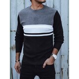 DStreet Sweter męski szaro-czarny | Shoptok.si