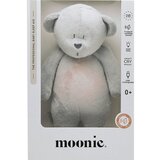 Moonie Bear 2.0 Organic Silver tješilica s melodijom 1 kom | shoptok.hr