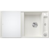 Blanco pomivalno korito AXIA III 5 S InFino SILGRANIT desko steklo, z daljin. prim. - LEDENIŠKO BELA | Shoptok.si