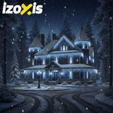 Izoxis vanjske LED lampice 500 LED 22,5 m, hladno bijele | shoptok.hr