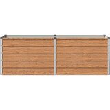  Povišeni vrtni krevet Drvena smeđa 160 x 40 x 55 cm | shoptok.hr