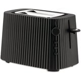 Alessi opekač kruha toaster Plisse 34x18,5cm, 850w, črn, termoplastika, inox | Shoptok.si