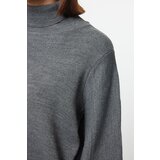 Trendyol Anthracite Basic Turtleneck Knitwear Sweater | ePonuda.com