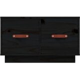  Stolić za kavu crni 60 x 53 x 35 cm od masivne borovine | shoptok.hr