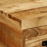vidaXL Zidni TV ormarić 60x30x19 cm puno drvo bagrem | shoptok.hr
