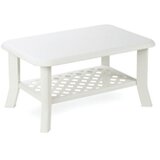  Baštenski sto plastični 90 x 60 x 46cm niso beli | ePonuda.com
